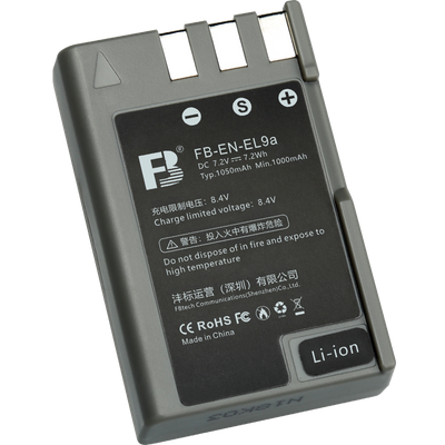 EN-EL9a Battery for Nikon D5000, D3000, D60, D40X, D40 (1100mAh High Capacity)